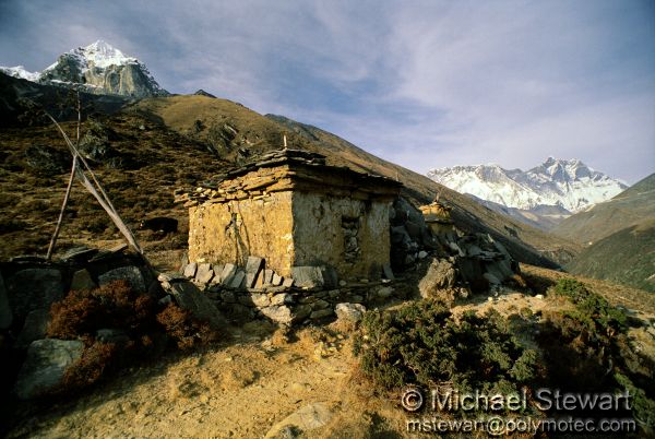 Everest and Nupse-Lhotse Ridge